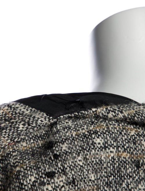 Anna Sui Wool Tweed Pattern Evening Jacket