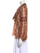 Anna Sui Silk Printed Blouse