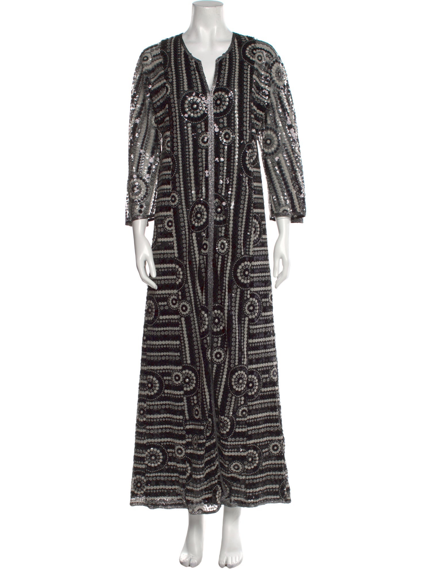 Anna Sui Printed Long Dress