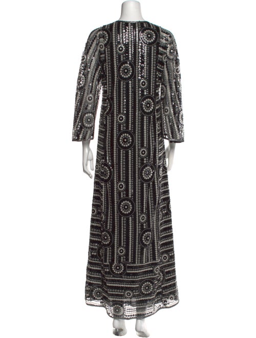 Anna Sui Printed Long Dress