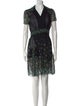 Anna Sui Silk Knee-Length Dress