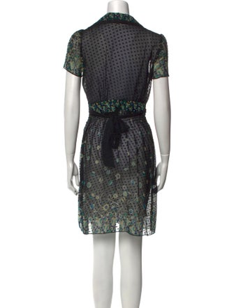 Anna Sui Silk Knee-Length Dress