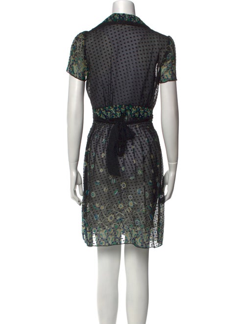 Anna Sui Silk Knee-Length Dress