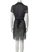 Anna Sui Silk Knee-Length Dress