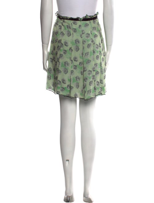 Anna Sui Silk Knee-Length Skirt
