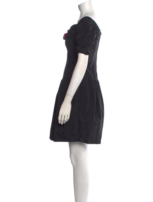 Anna Sui Off-The-Shoulder Mini Dress