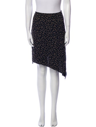 Anna Sui Silk Knee-Length Skirt