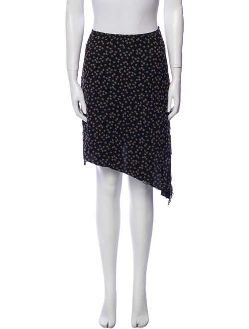 Anna Sui Silk Knee-Length Skirt