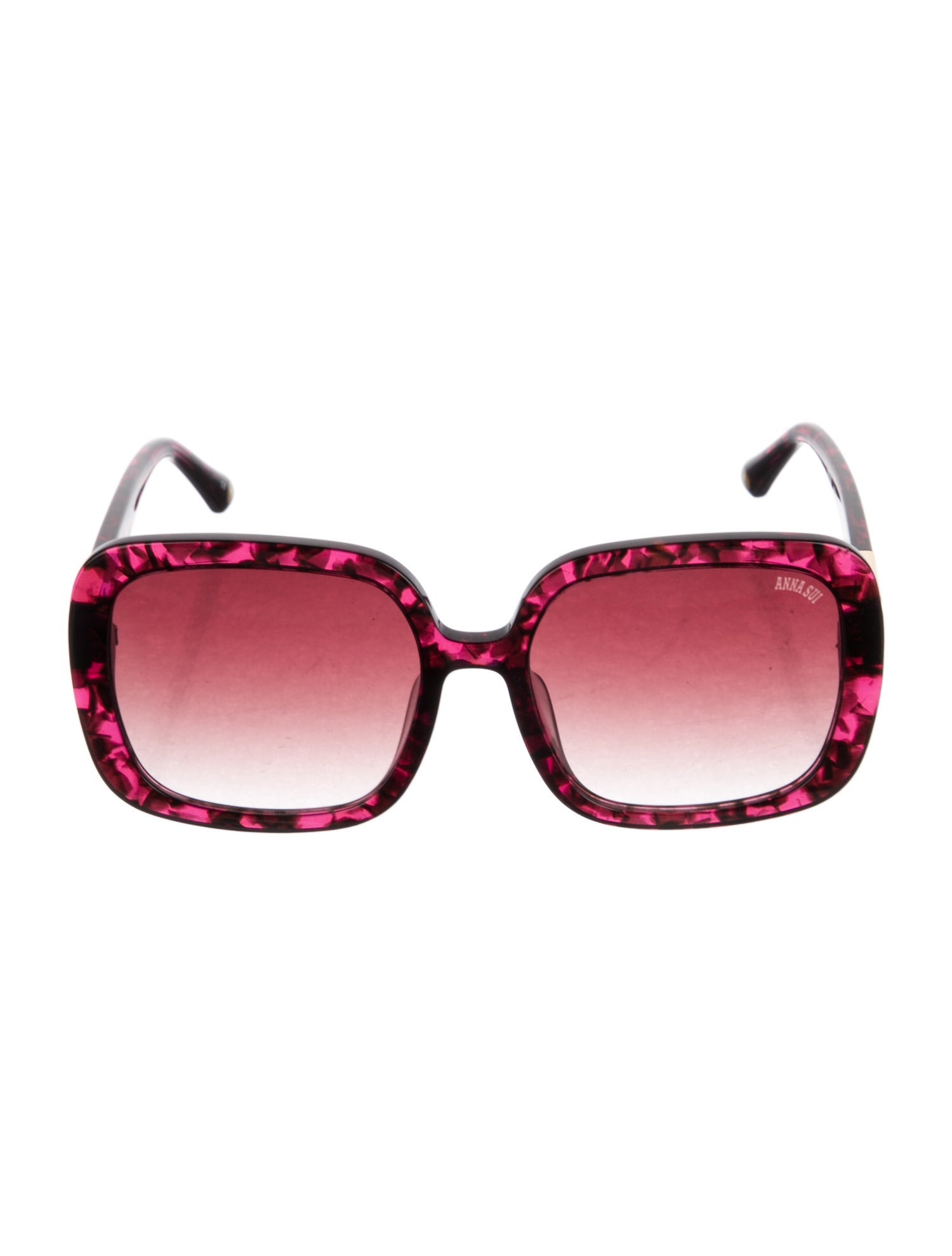 Anna Sui Square Gradient Sunglasses