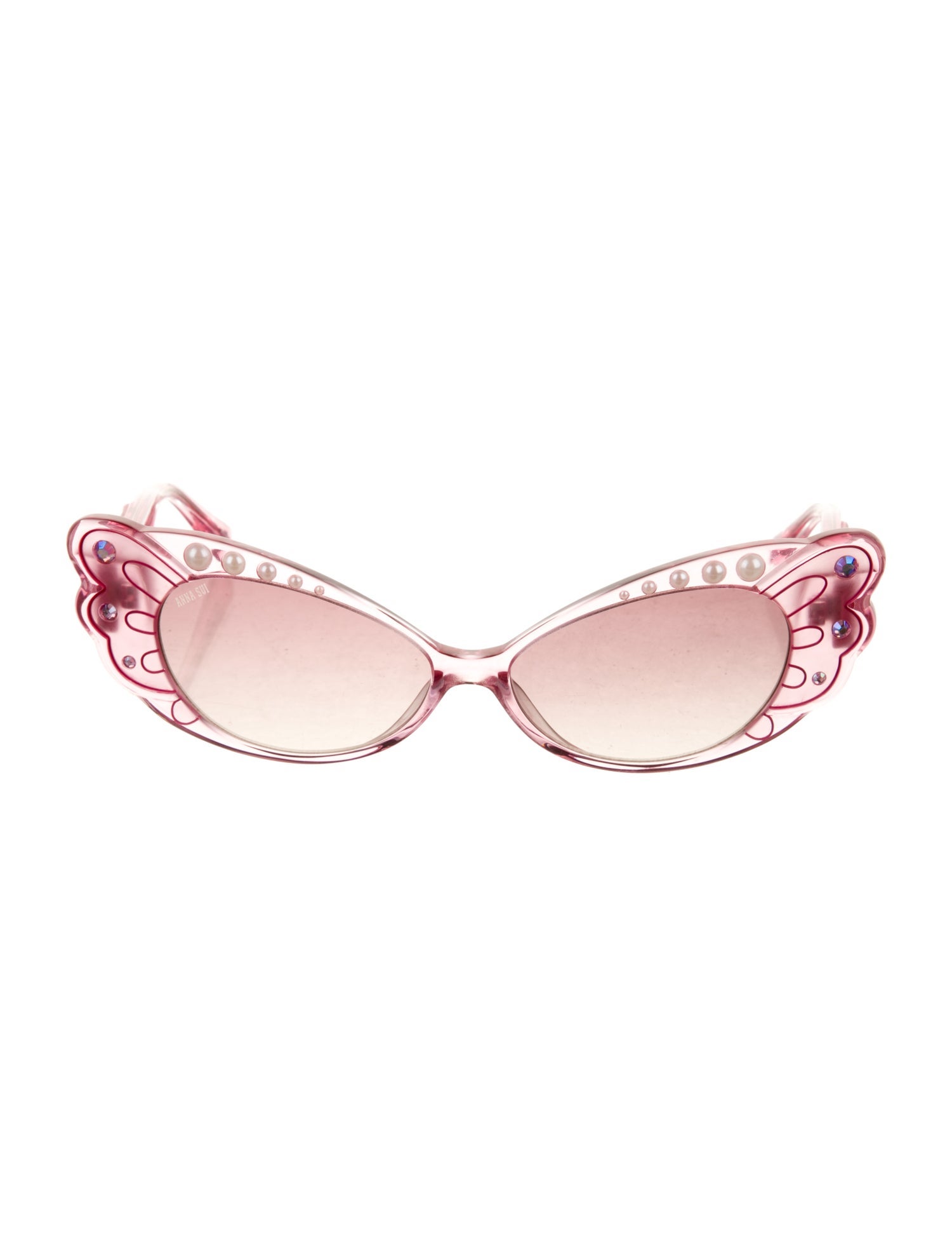 Anna Sui Cat-Eye Gradient Sunglasses