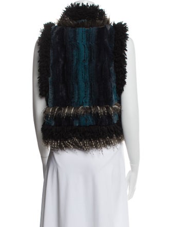 Anna Sui Faux Fur Vest