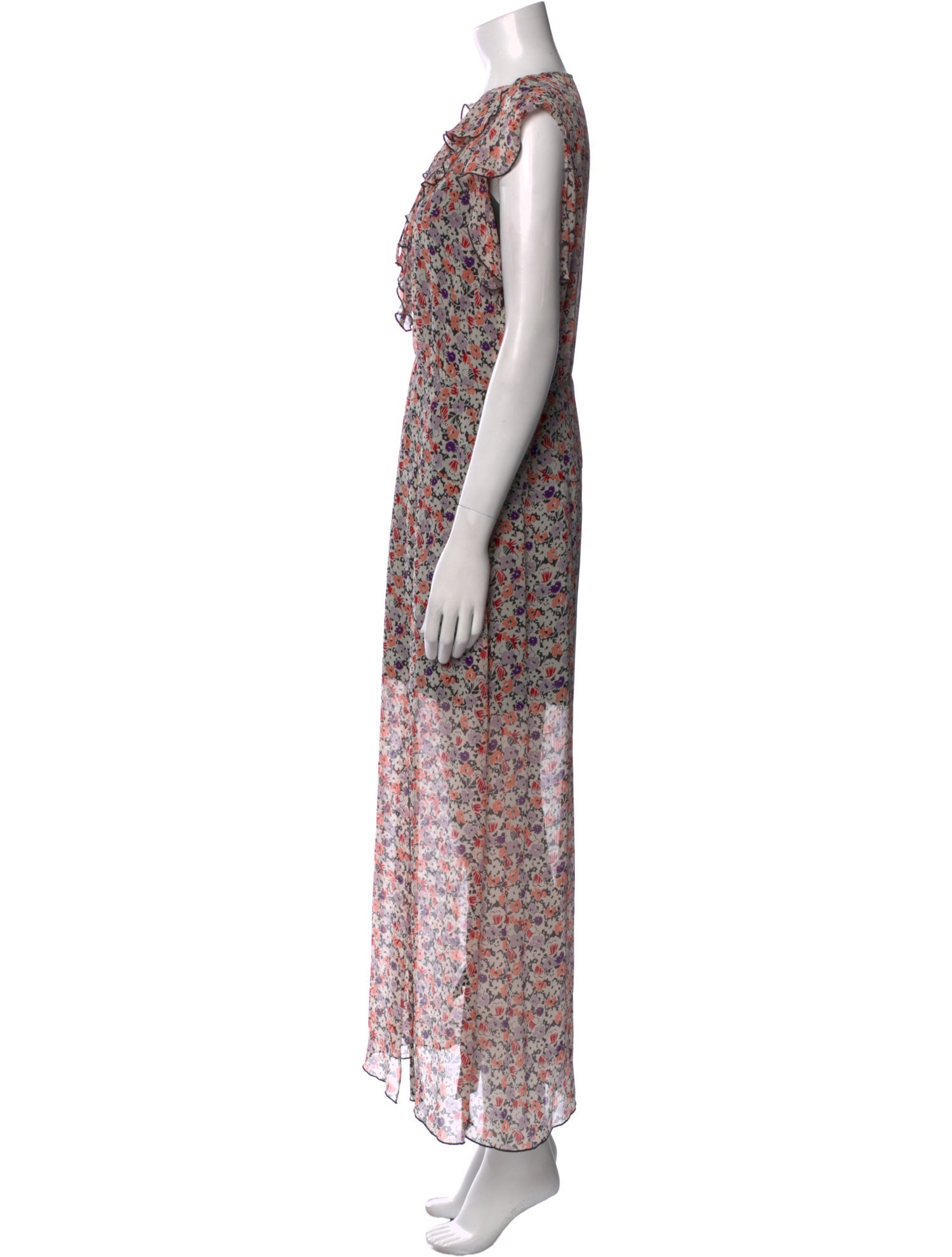 Anna Sui Silk Long Dress