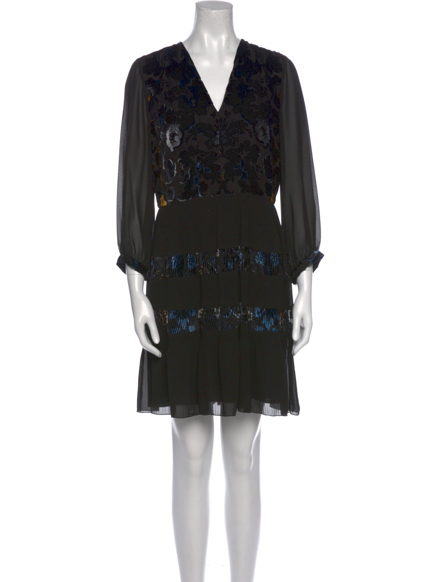 Anna Sui Printed Mini Dress