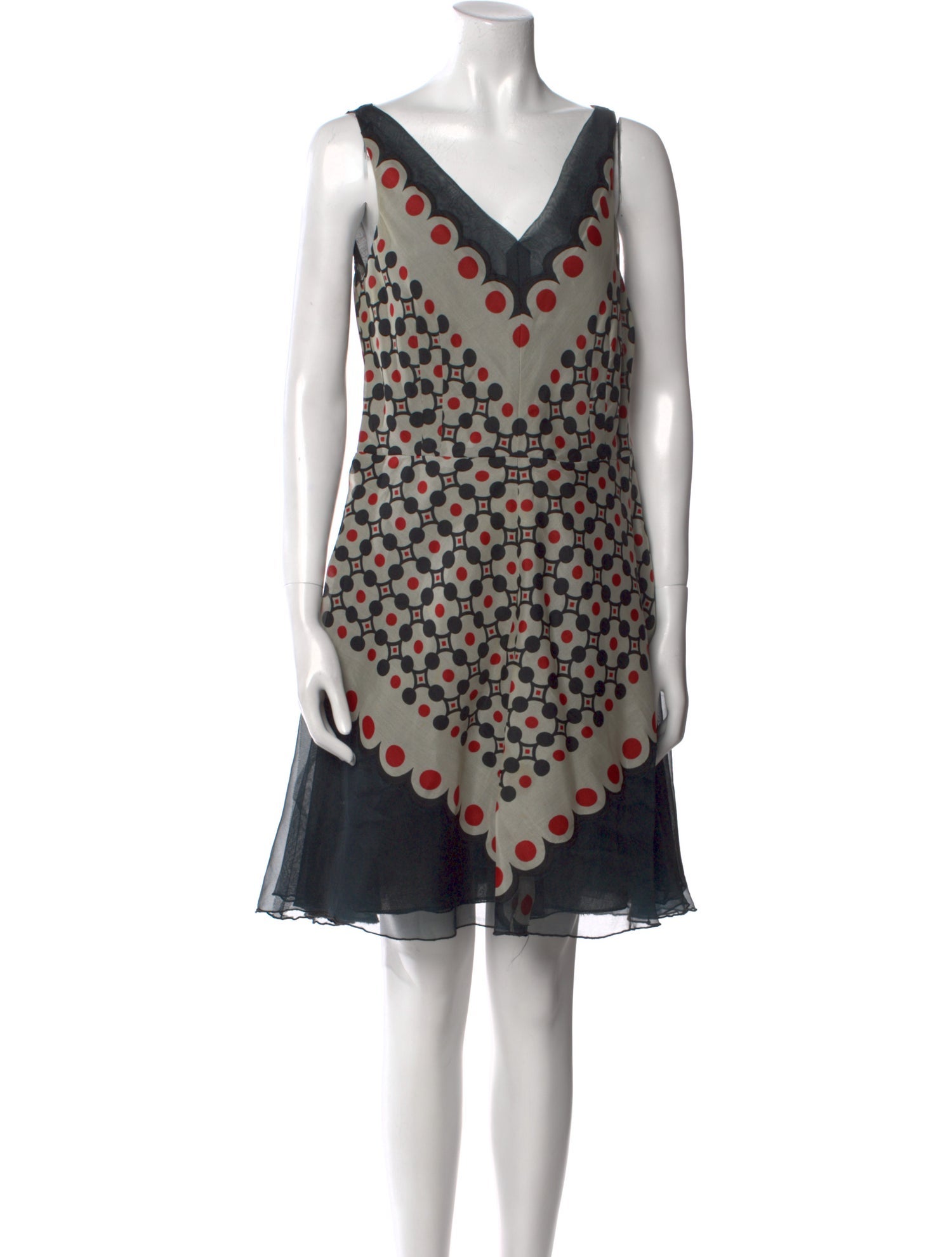 Anna Sui Silk Mini Dress