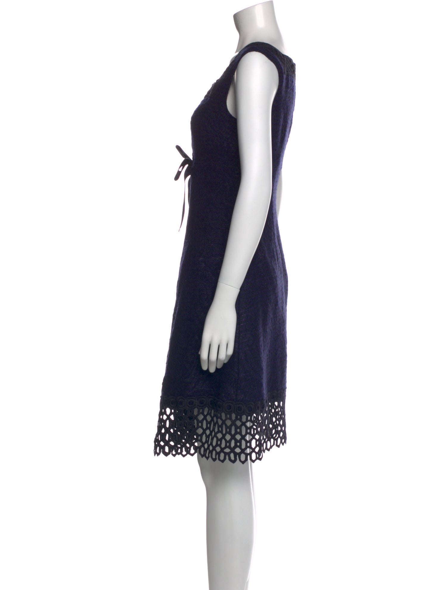 Anna Sui Lace Pattern Knee-Length Dress