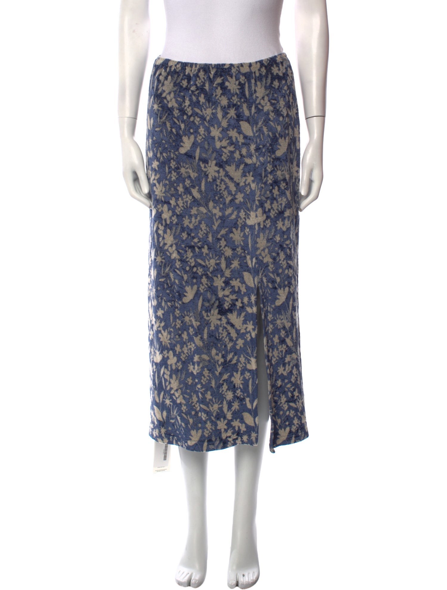 Anna Sui Floral Print Knee-Length Skirt