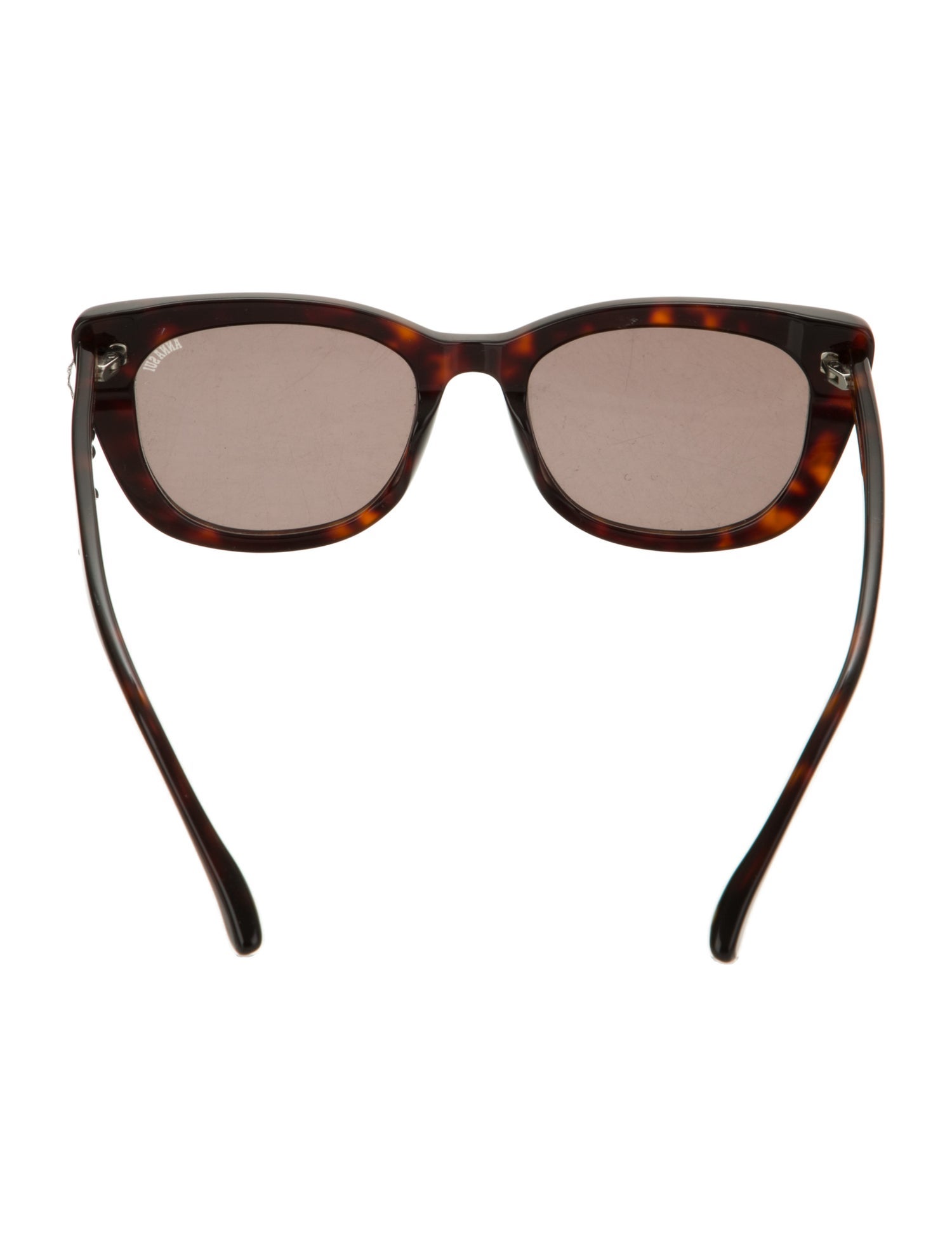 Anna Sui Cat-Eye Mirrored Sunglasses