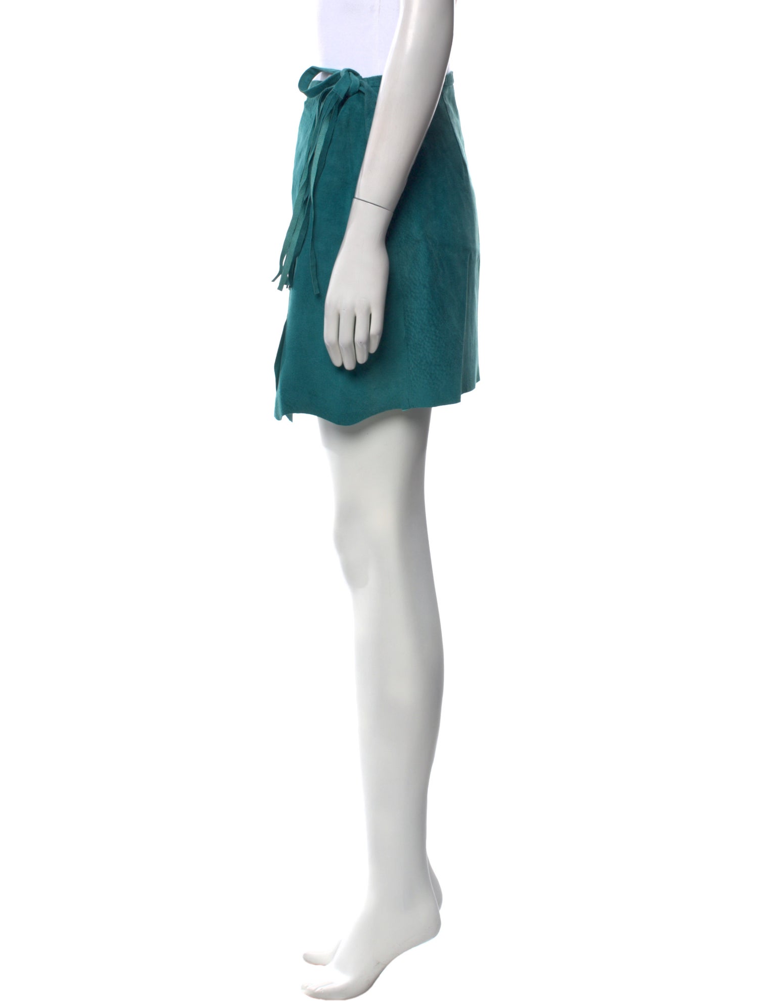 Anna Sui Suede Mini Skirt