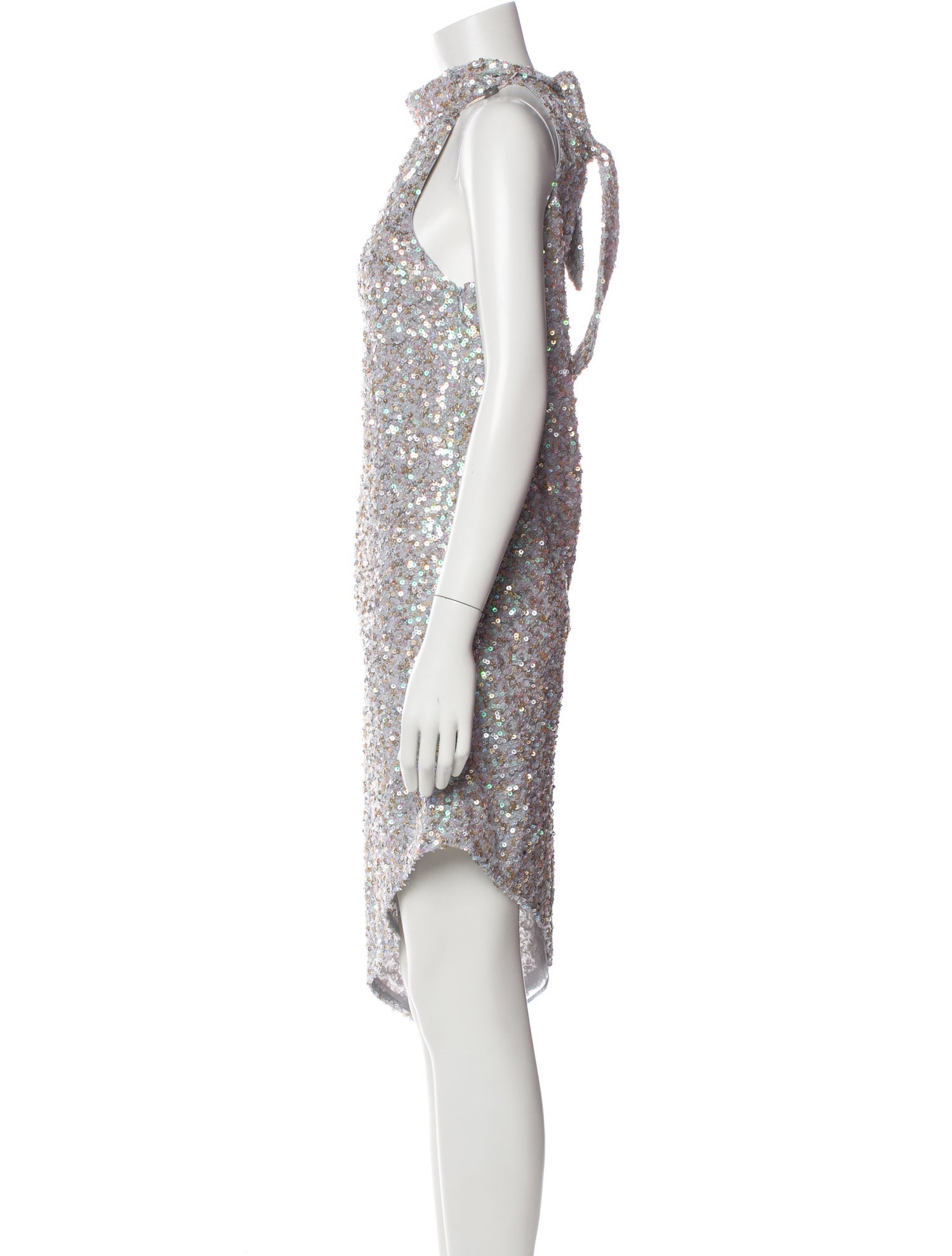 Anna Sui Mock Neck Midi Length Dress w/ Tags