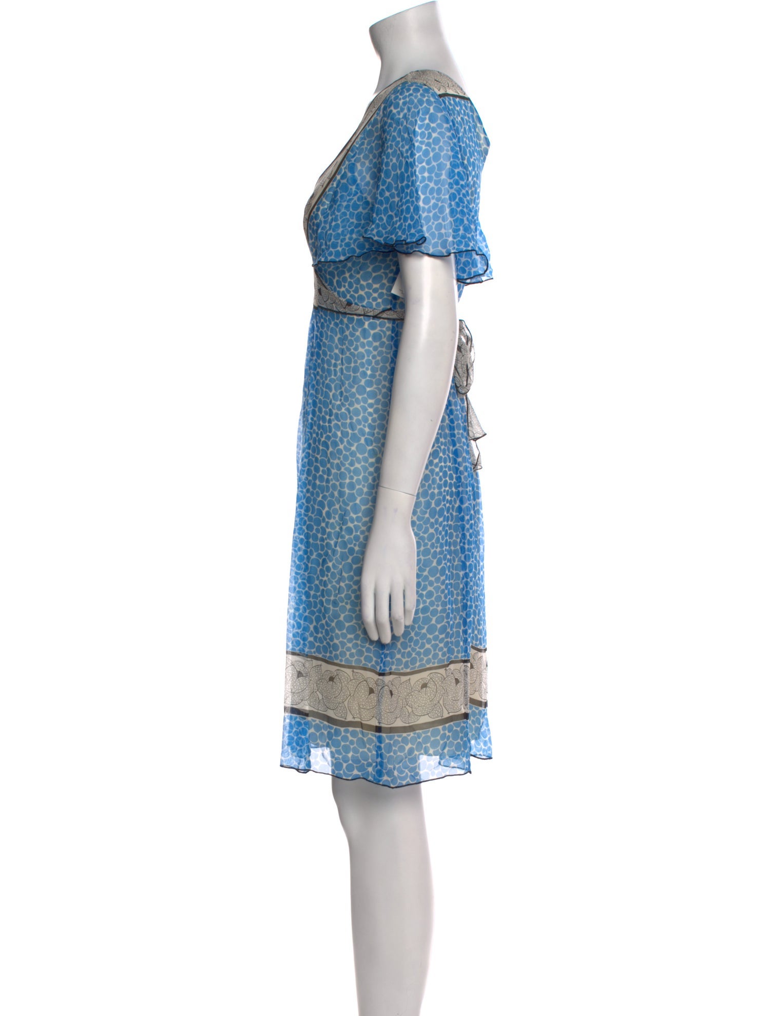 Anna Sui Silk Knee-Length Dress