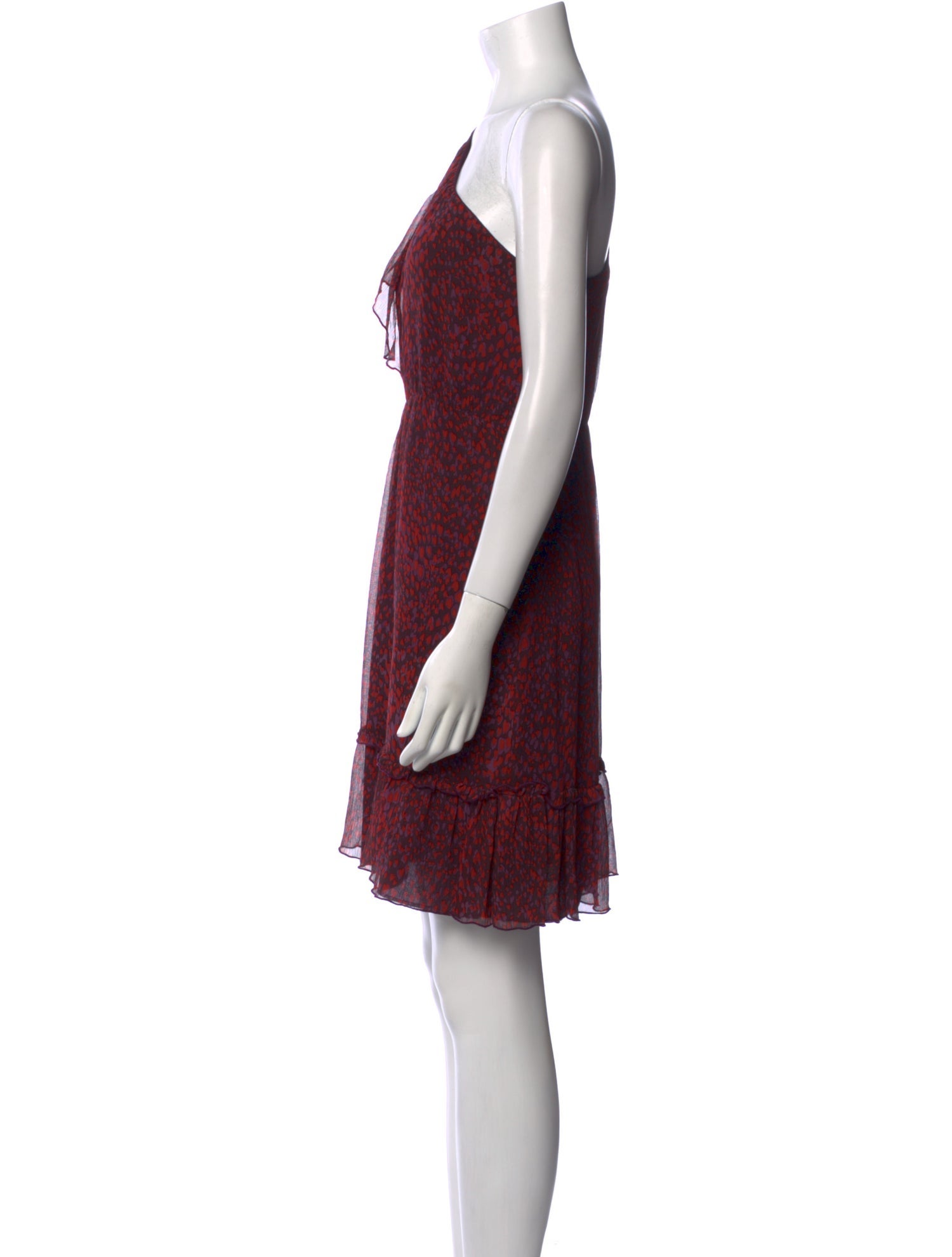 Anna Sui Linen Mini Dress