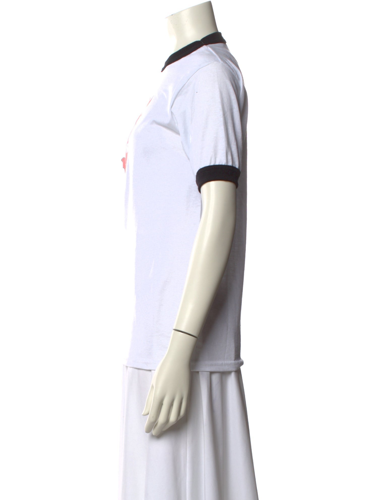 Anna Sui Graphic Print Crew Neck T-Shirt