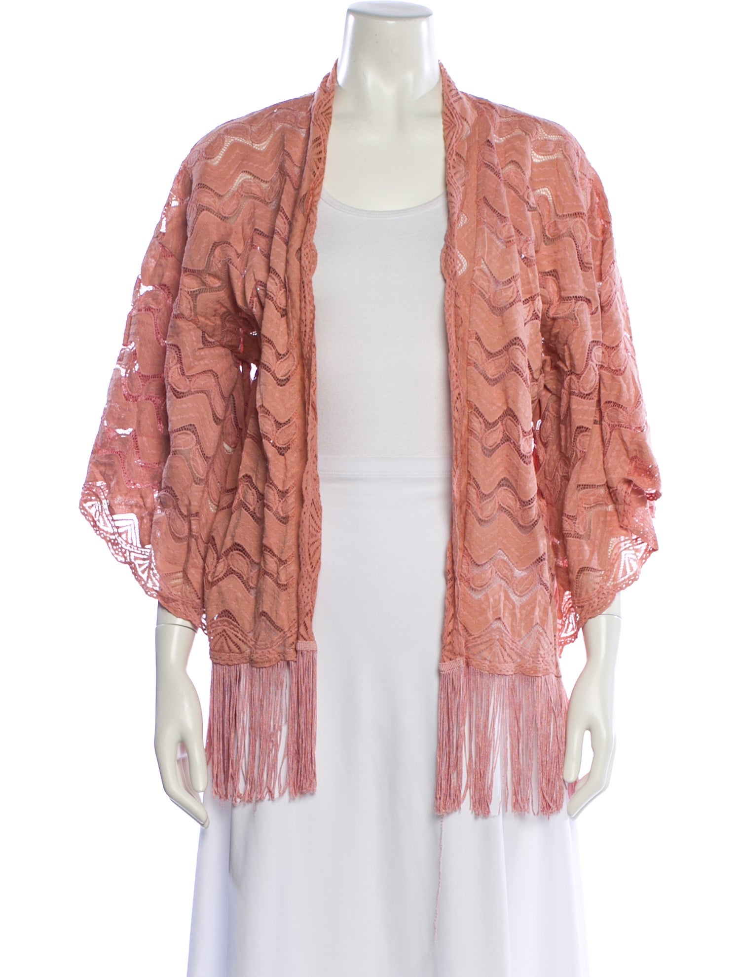 Anna Sui Fringe Trim Accent Cover-Up