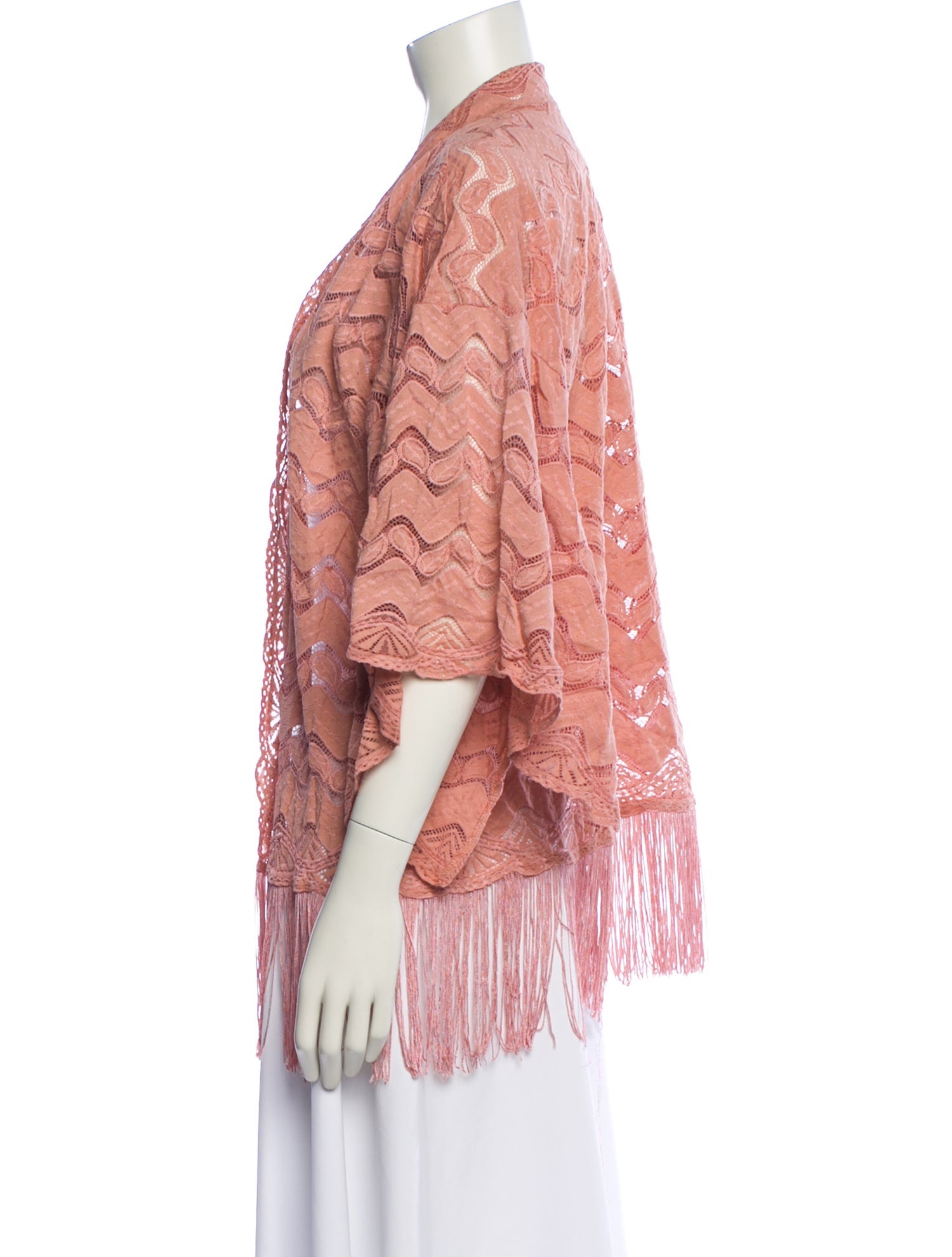 Anna Sui Fringe Trim Accent Cover-Up