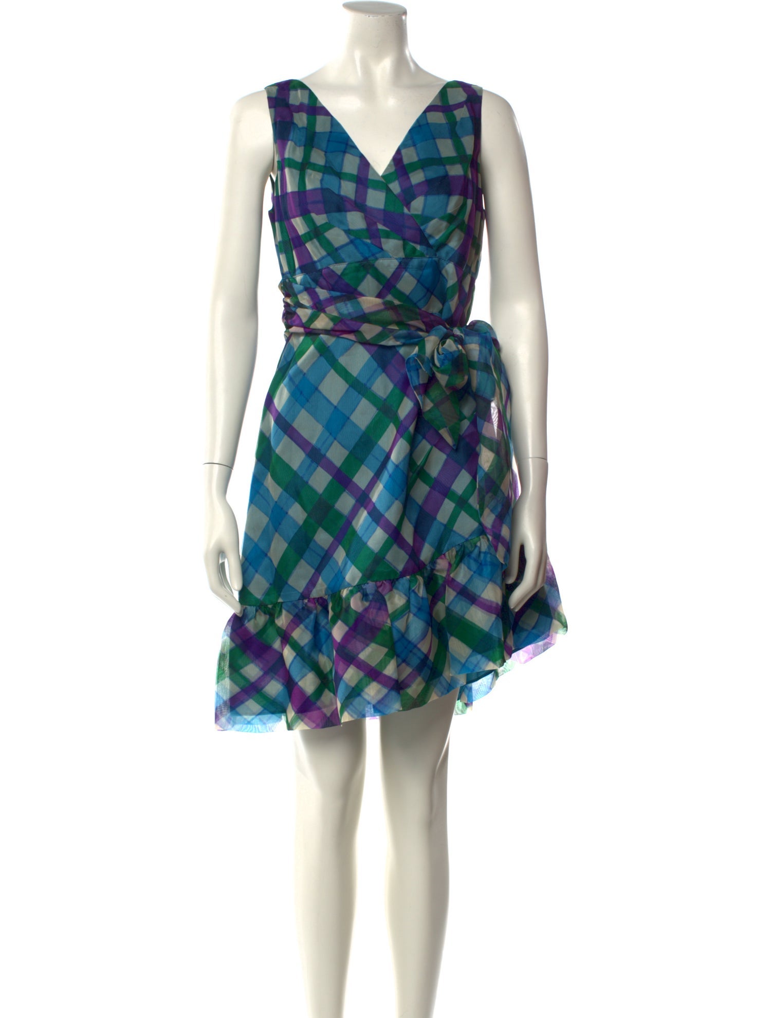 Anna Sui Silk Mini Dress