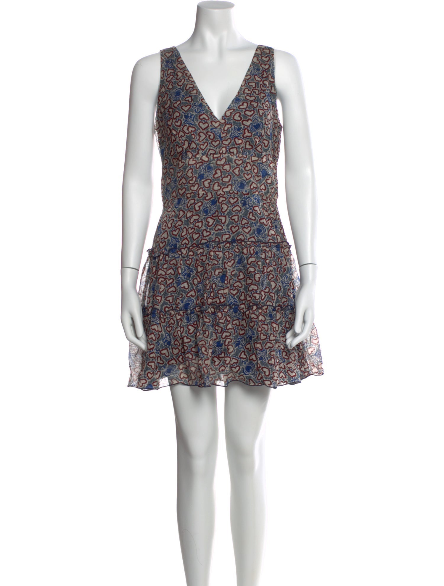 Anna Sui Silk Mini Dress