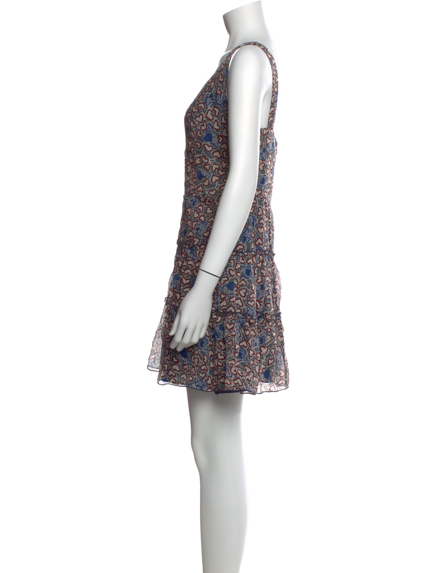 Anna Sui Silk Mini Dress