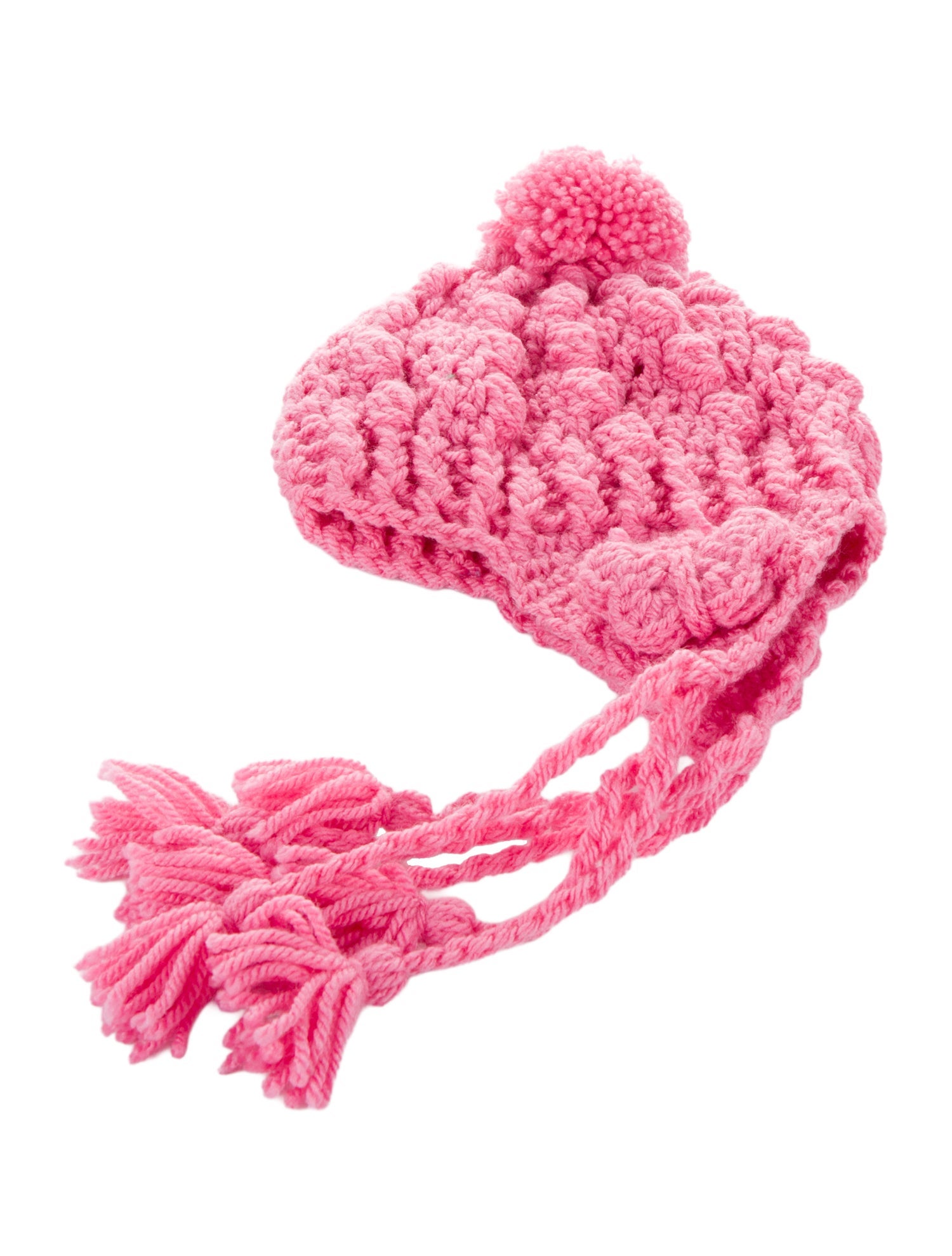 Anna Sui Acrylic Knitted Beanie