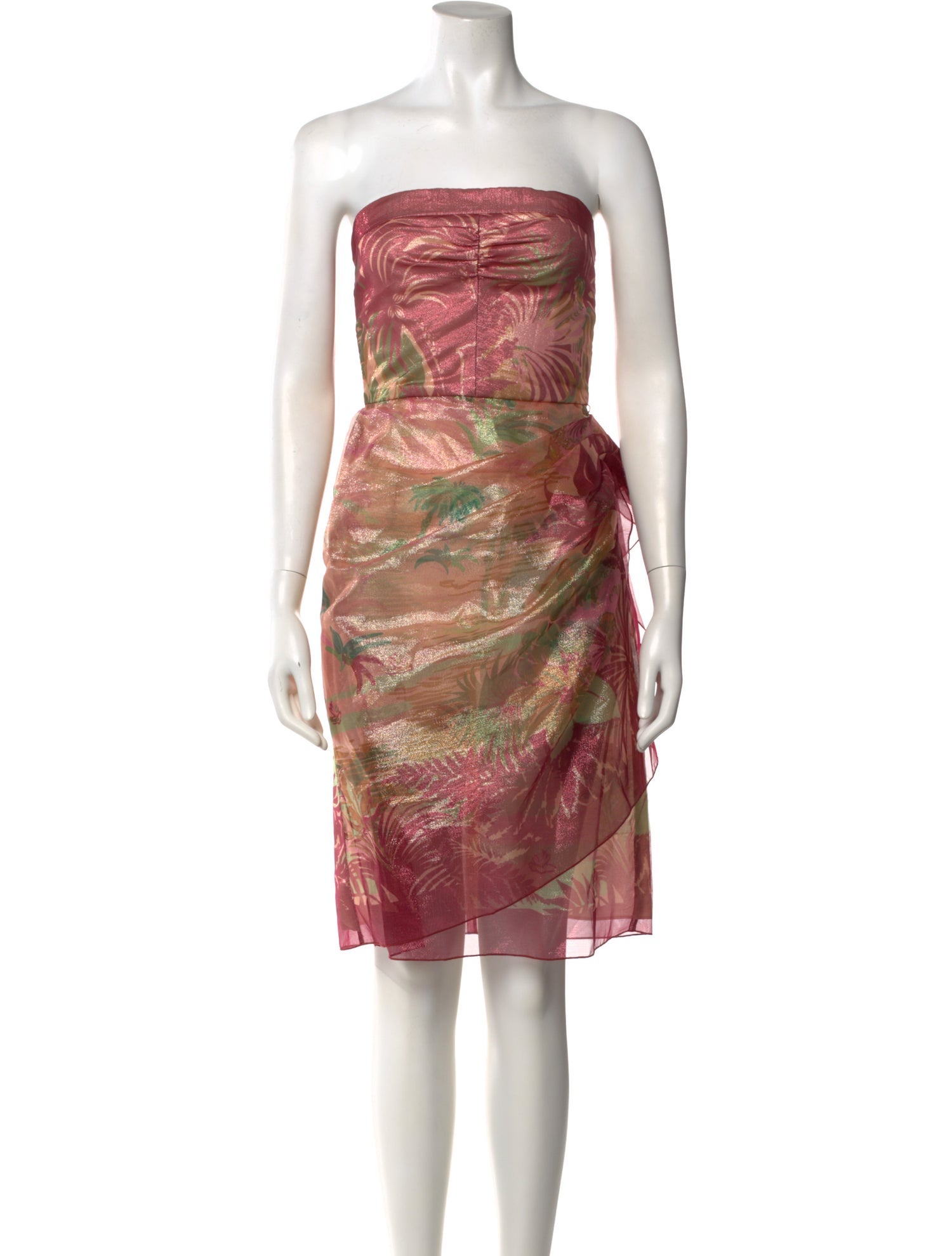 Anna Sui Printed Mini Dress