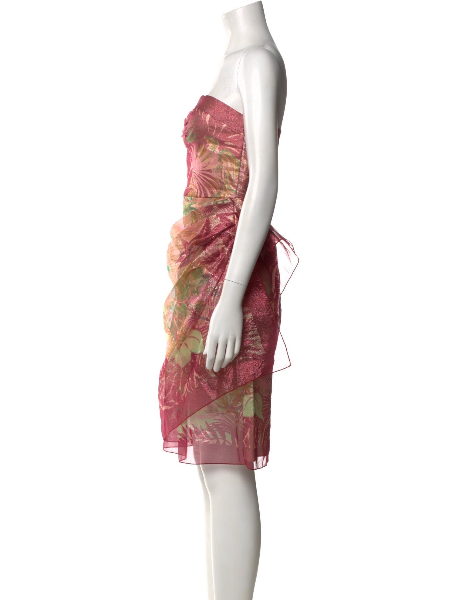 Anna Sui Printed Mini Dress