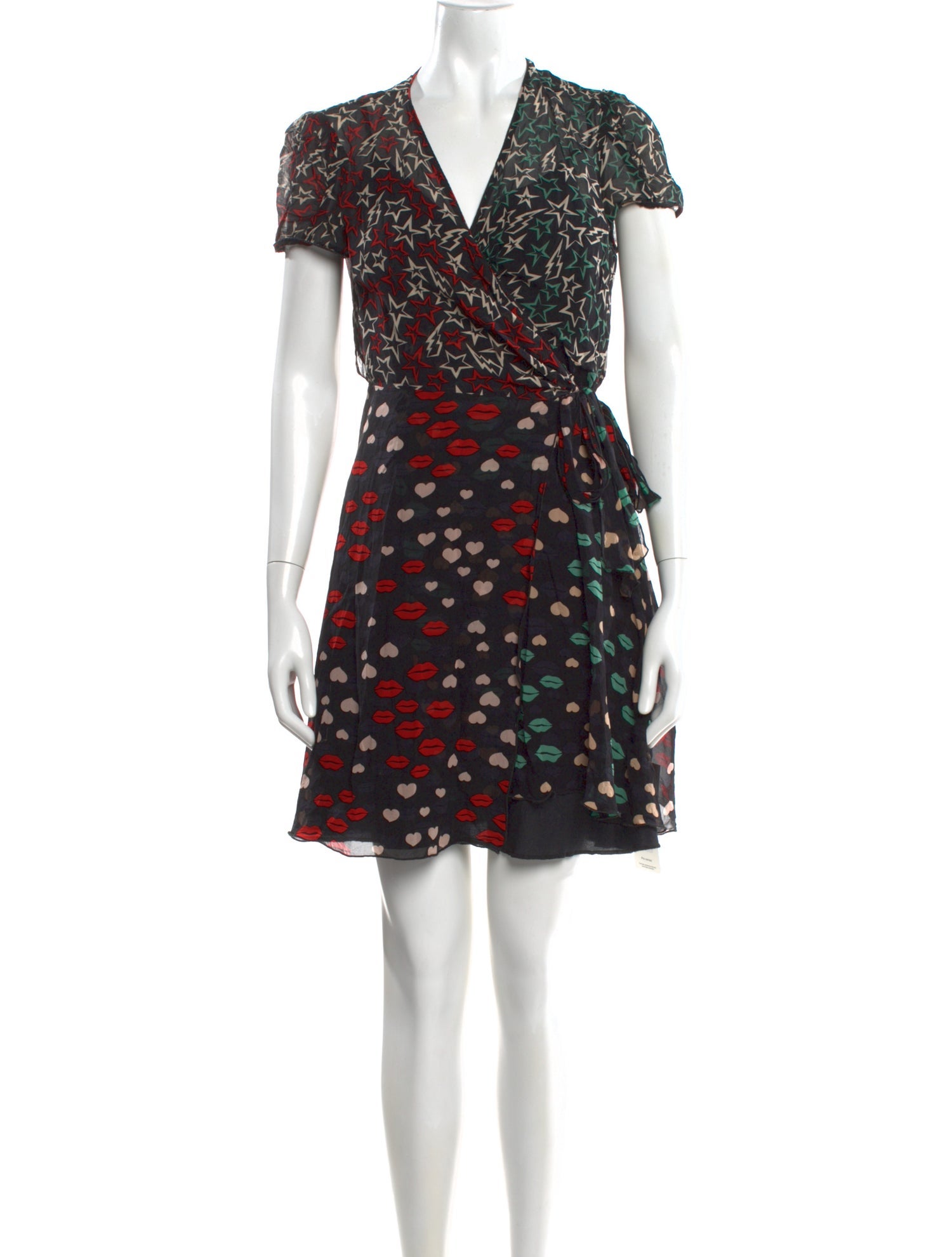 Anna Sui Silk Mini Dress