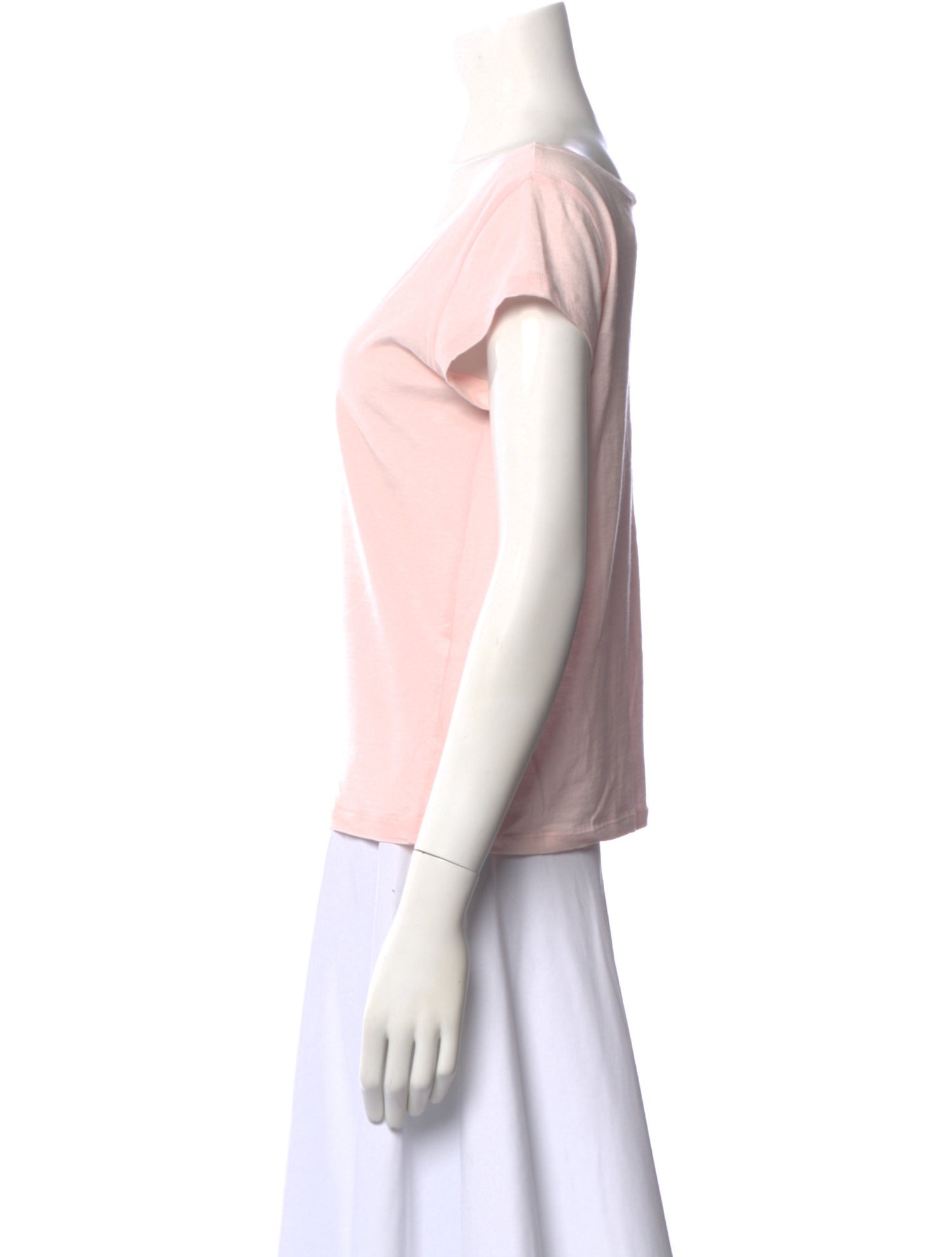 Anna Sui Scoop Neck Short Sleeve T-Shirt