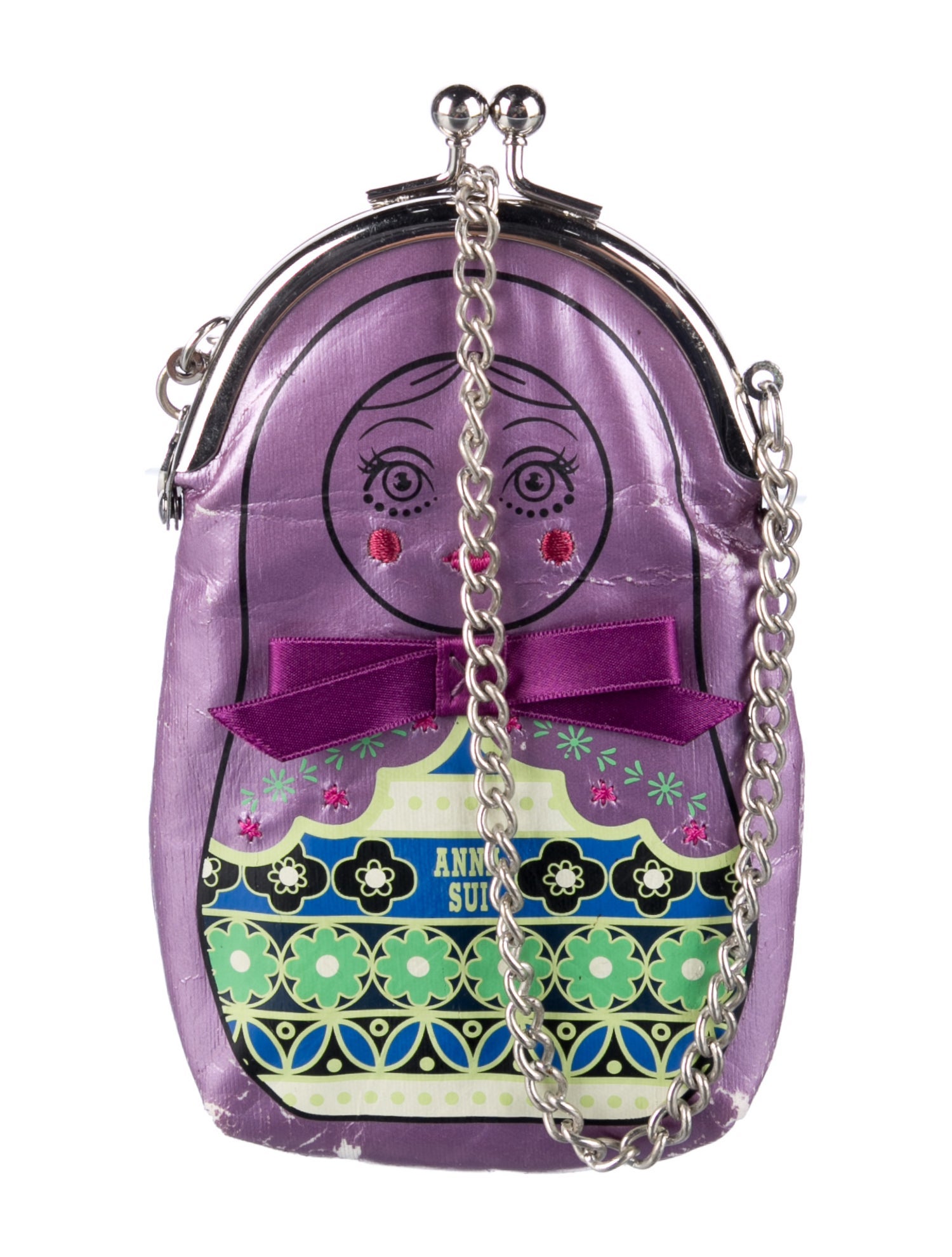 Anna Sui Printed Coin Pouch