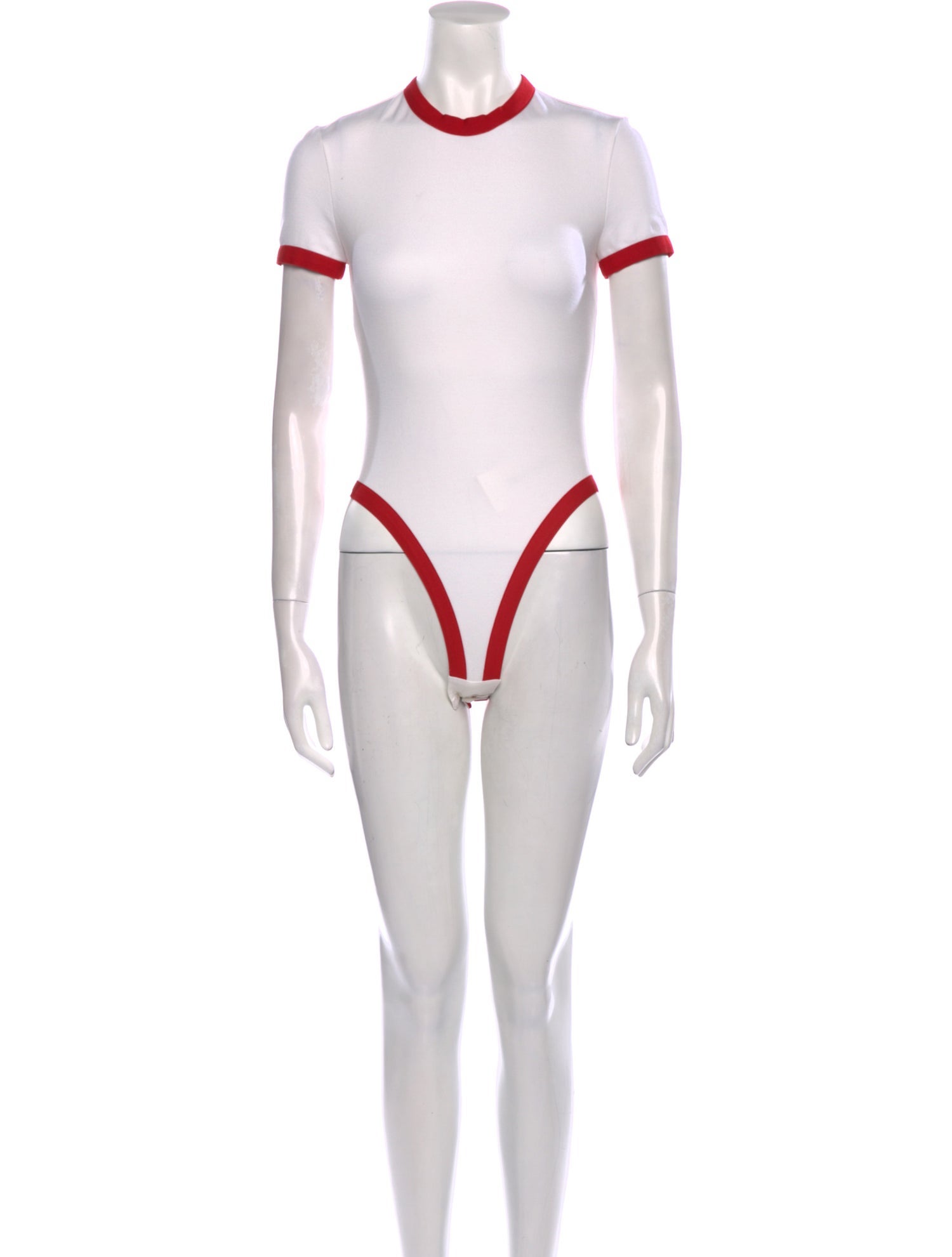 Anaïs Jourden Crew Neck Short Sleeve Bodysuit