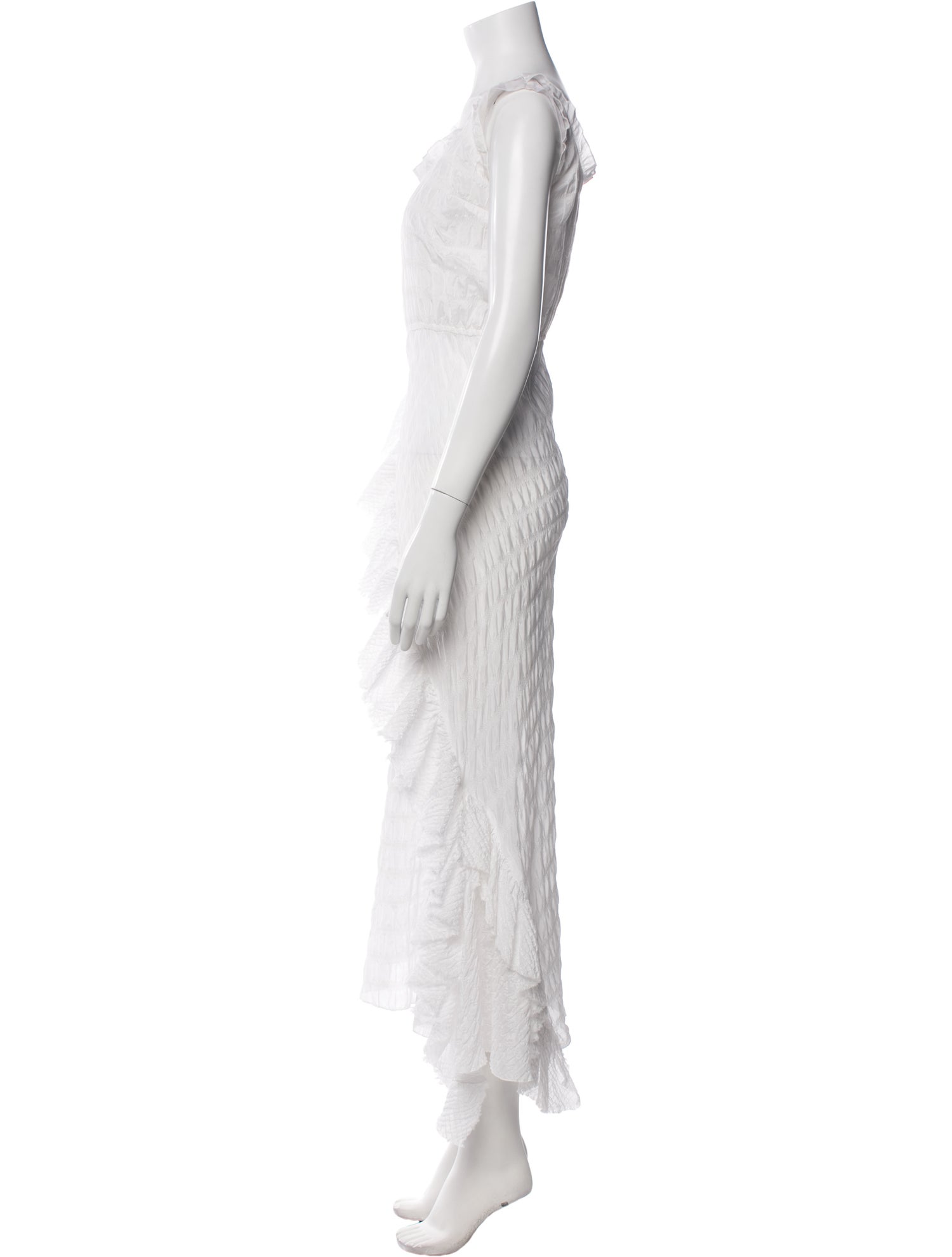 Anaïs Jourden Square Neckline Long Dress