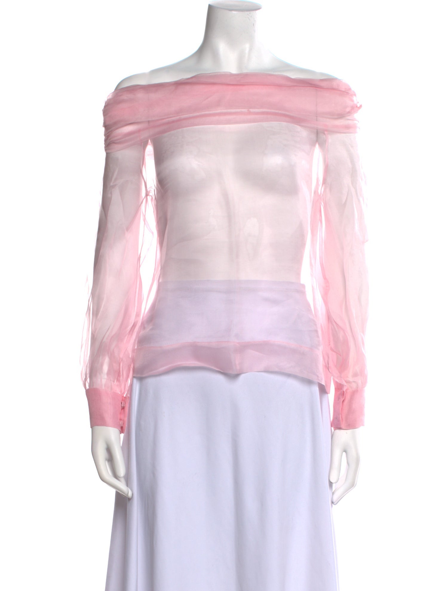 Anaïs Jourden Silk Graphic Print Top