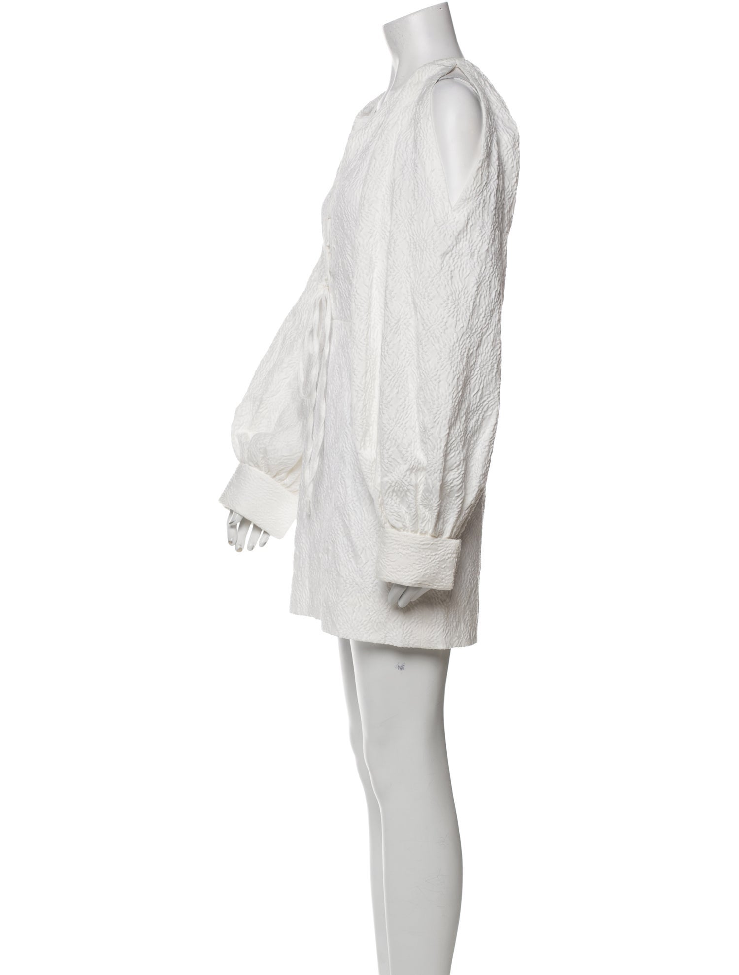 Anaïs Jourden V-Neck Mini Dress