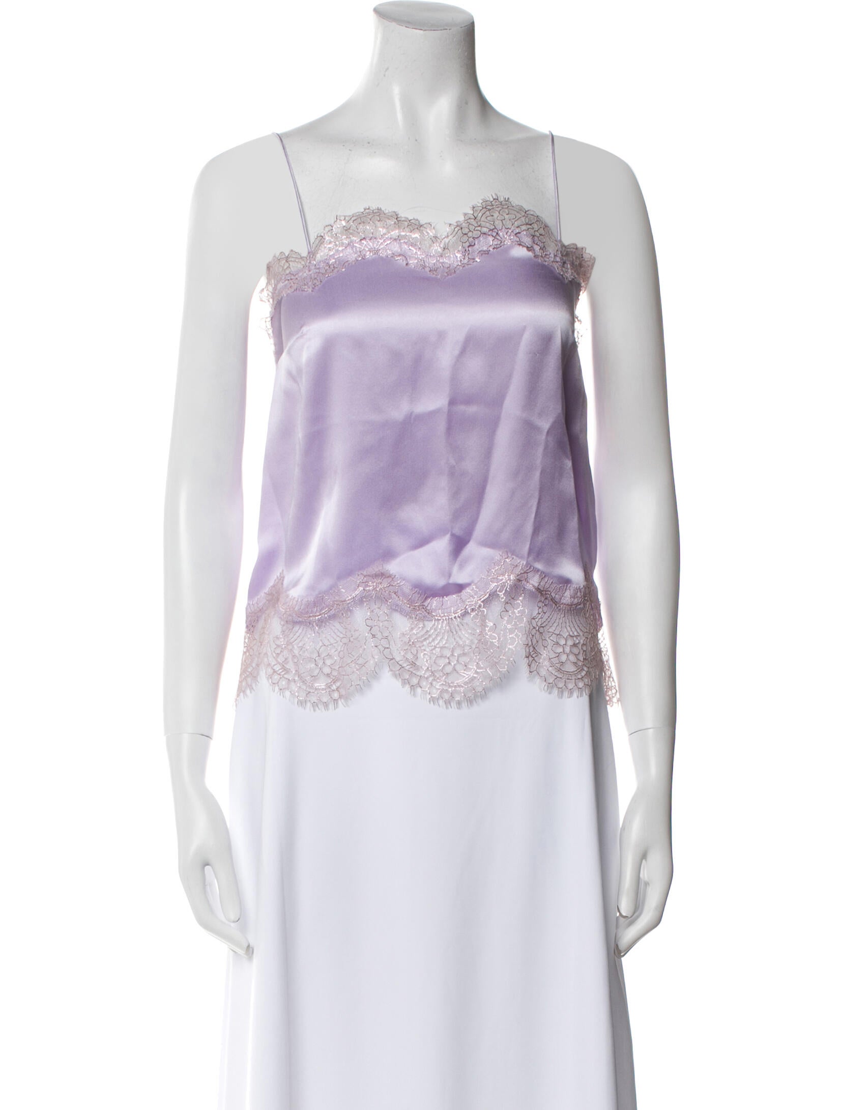 Anaïs Jourden Square Neckline Sleeveless Crop Top