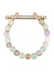 ANANYA 18K 1.38ctw Diamond, Fluorite & Quartz Chakra Bead Bracelet