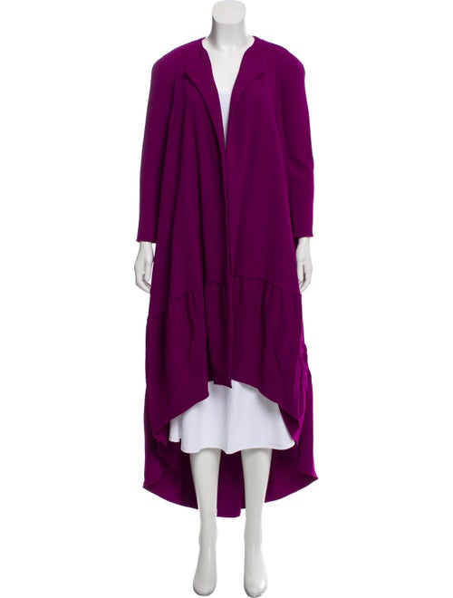 Antonio Berardi Long Sleeve Evening Jacket Purple