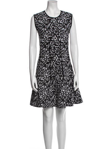 Antonio Berardi Dresses Animal Print Mini Dress Us10, It46 | L