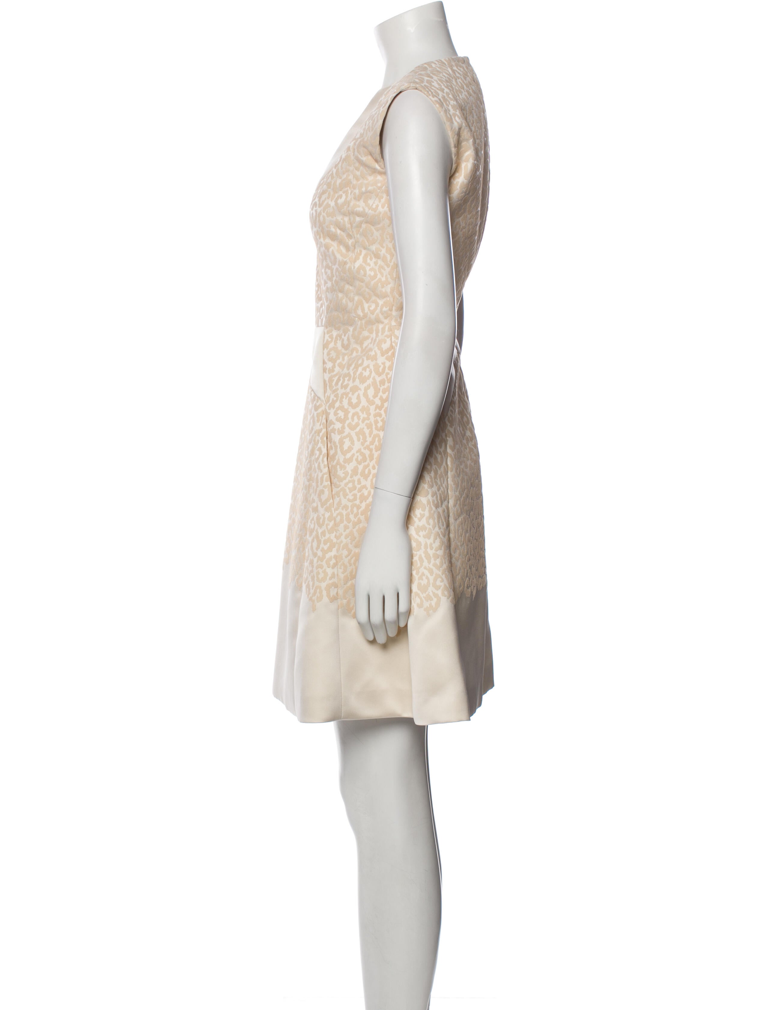 Antonio Berardi Lace Pattern Mini Dress