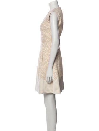 Antonio Berardi Lace Pattern Mini Dress