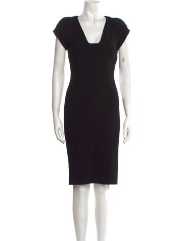 Antonio Berardi Dresses Wool Knee-Length Dress XS