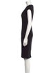 Antonio Berardi Wool Knee-Length Dress