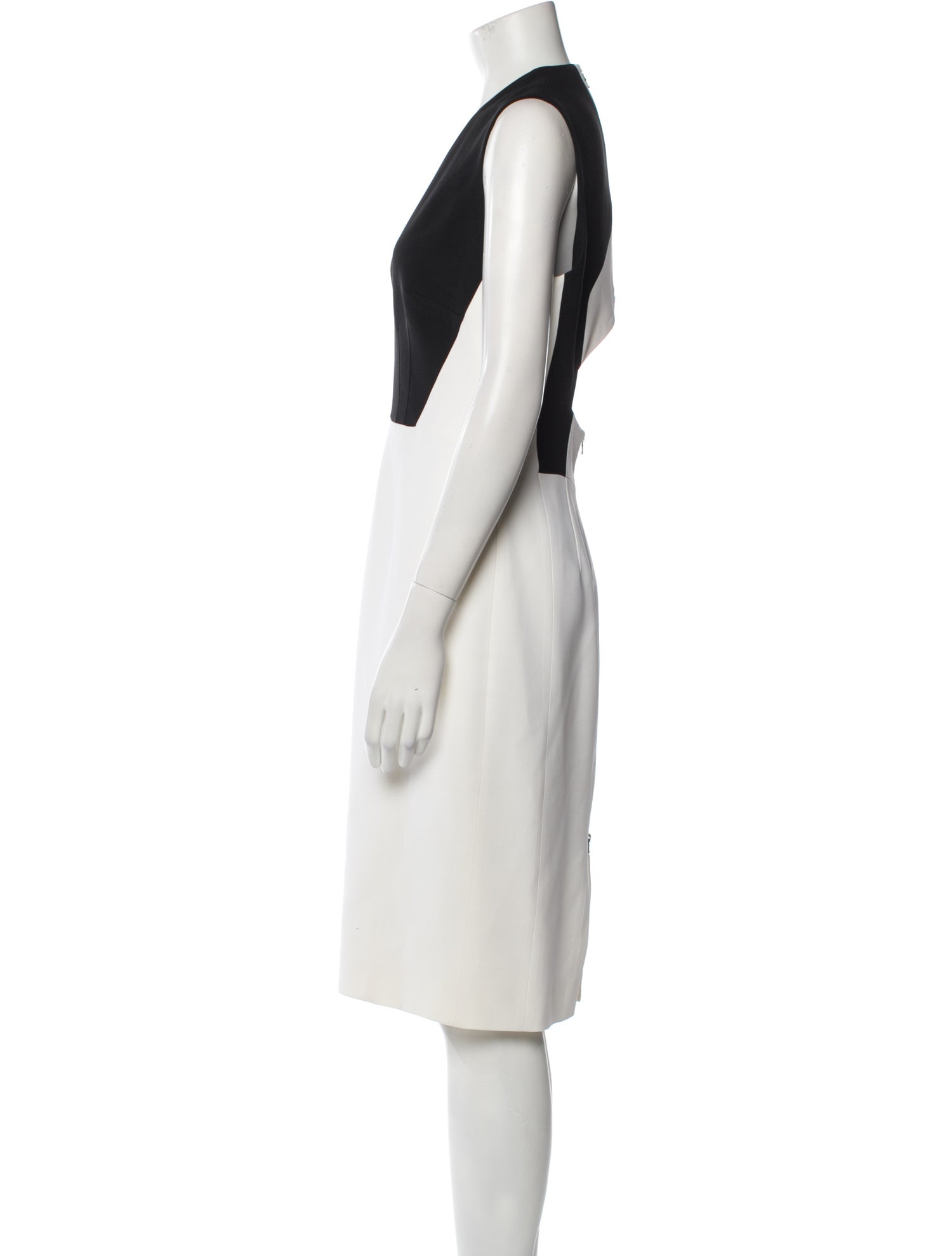 Antonio Berardi V-Neck Midi Length Dress